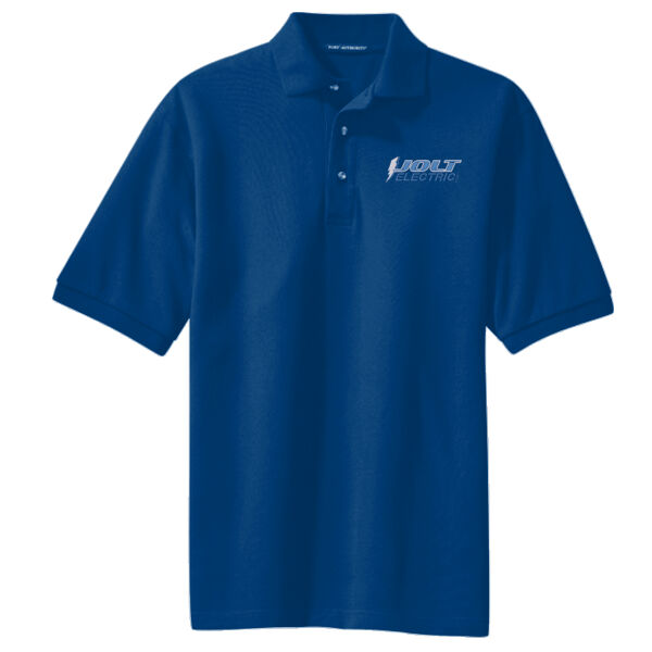 Jolt Electric - Tall Heavyweight Cotton Pique Polo Thumbnail